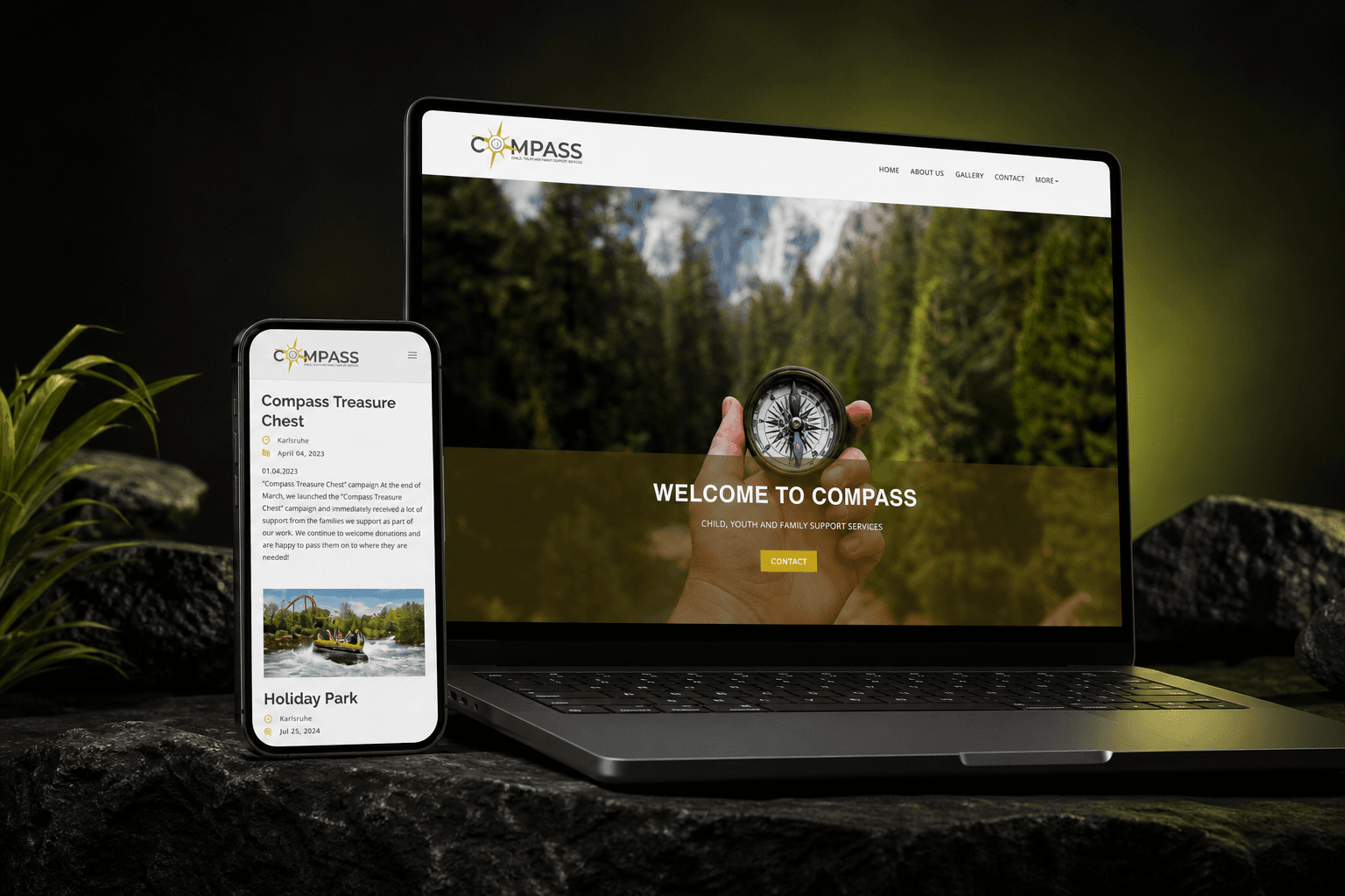 Compass Website Development
